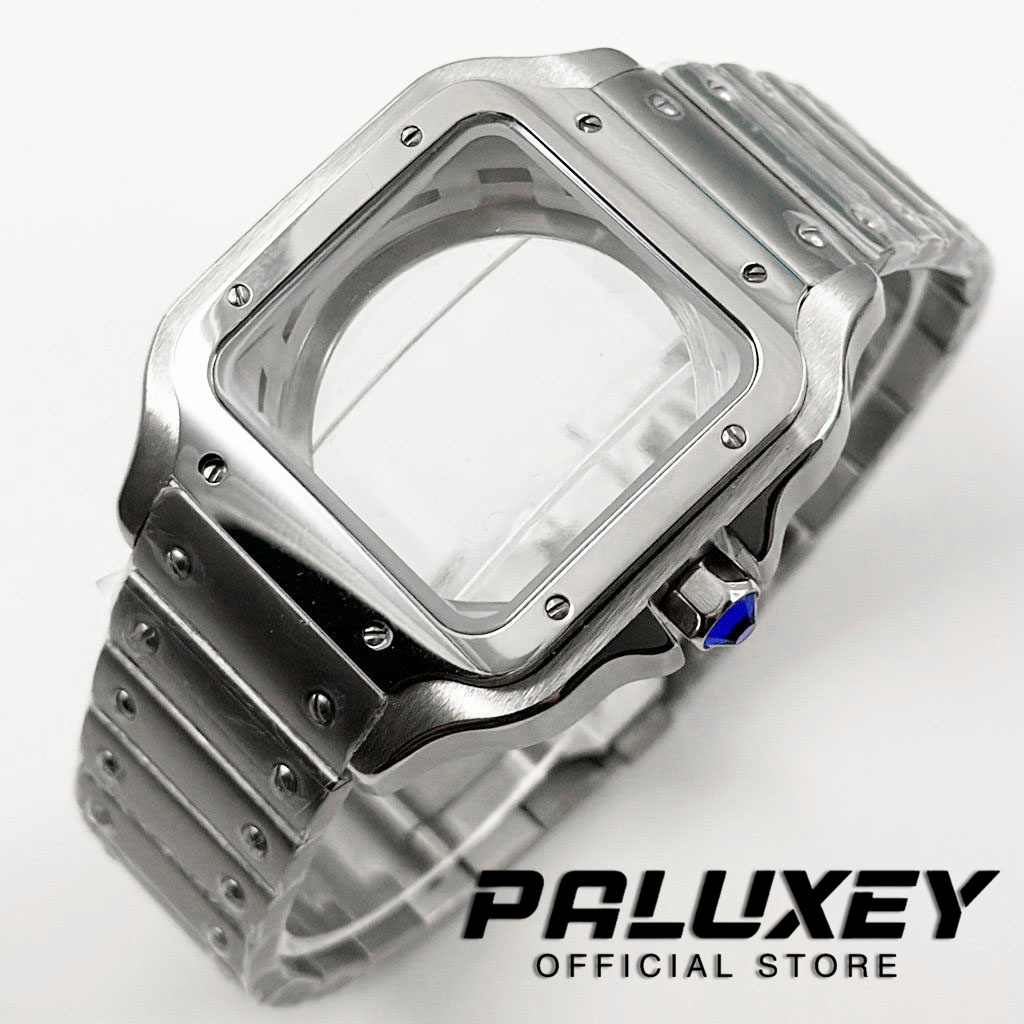Reel Case - NH35 38mm Square Watch Case 316L
