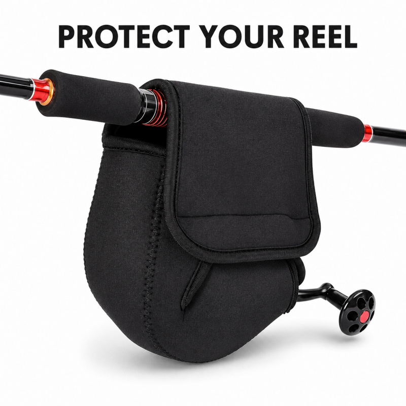 Spincast Reel - Fishing Reel Cover Protective Bag Water