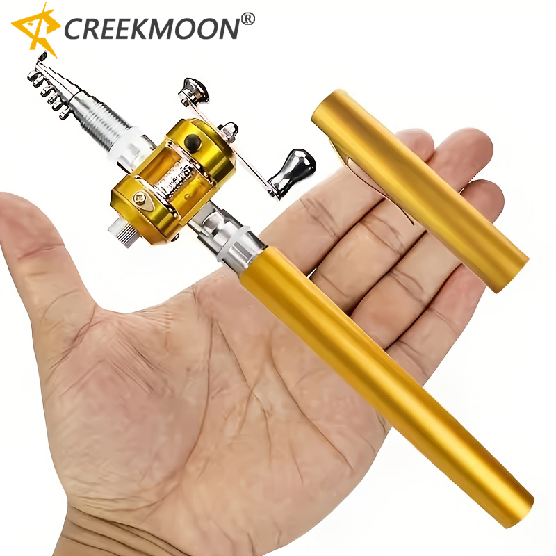 Ice Fishing Reel - Pocket Ice Fishing Rod & Reel