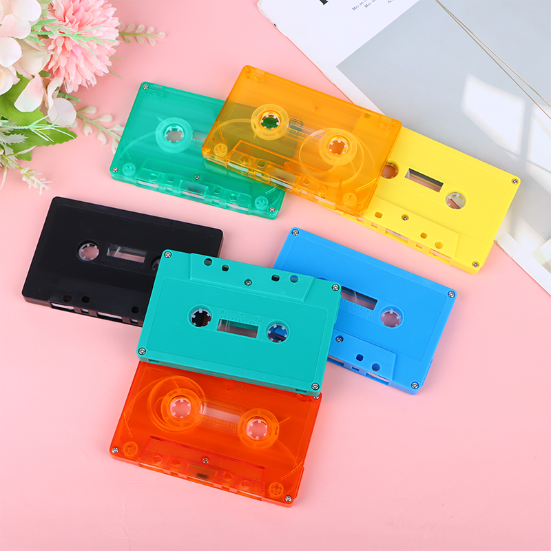 New【1Pc Color Blank Tape Case  - Reel Case recension och pris