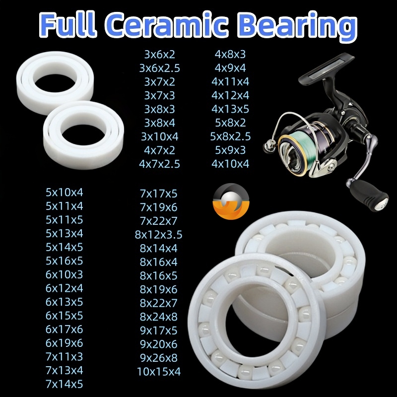 1pc MR84CE Full Zirconia Ceram - Fly Reel recension och pris