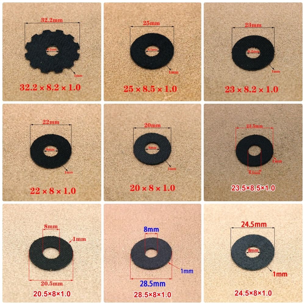 1mm Carbon Fiber Drag Washers  - Reel Repair Kit recension och pris