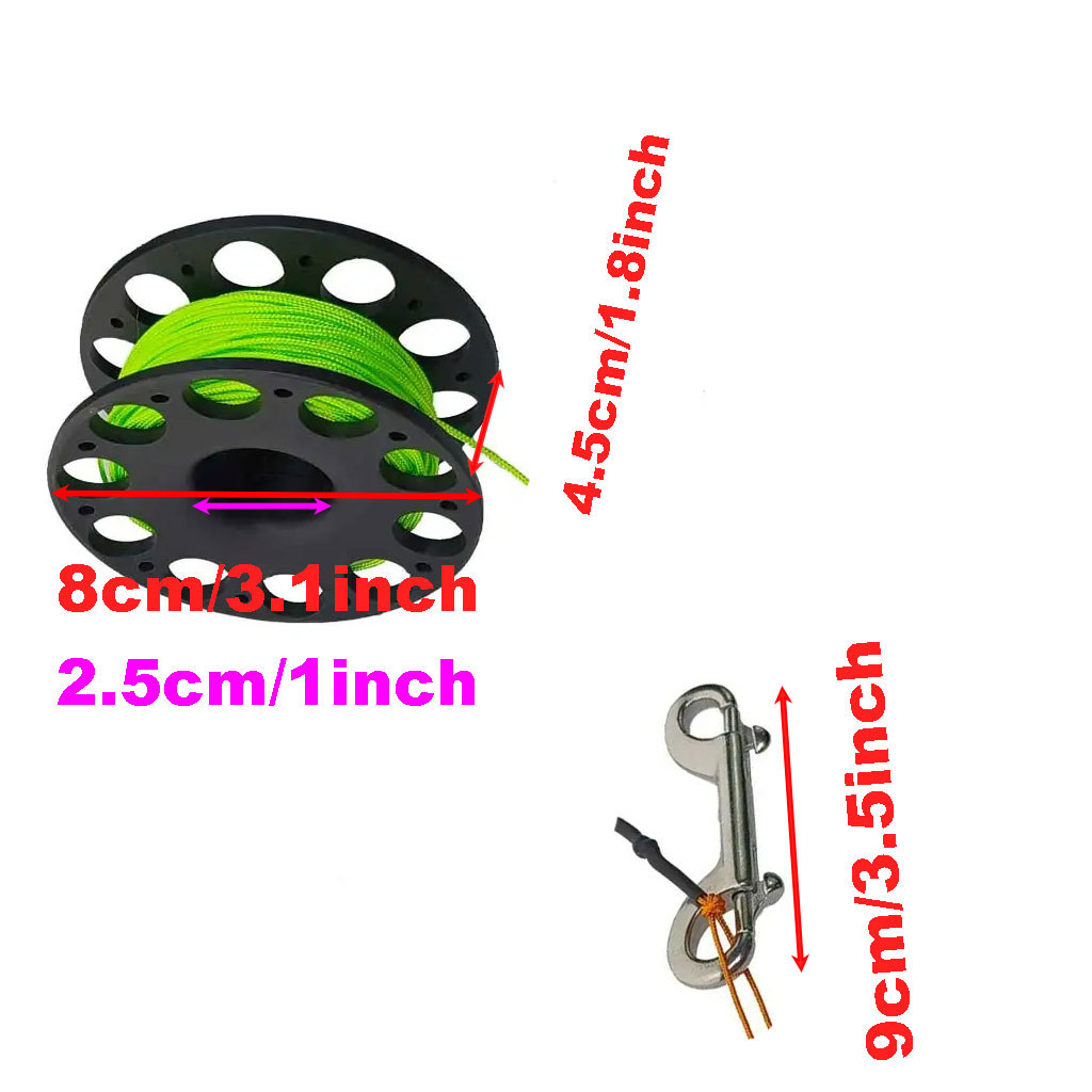 30M Scuba Diving Spool Finger  - Conventional Reel recension och pris
