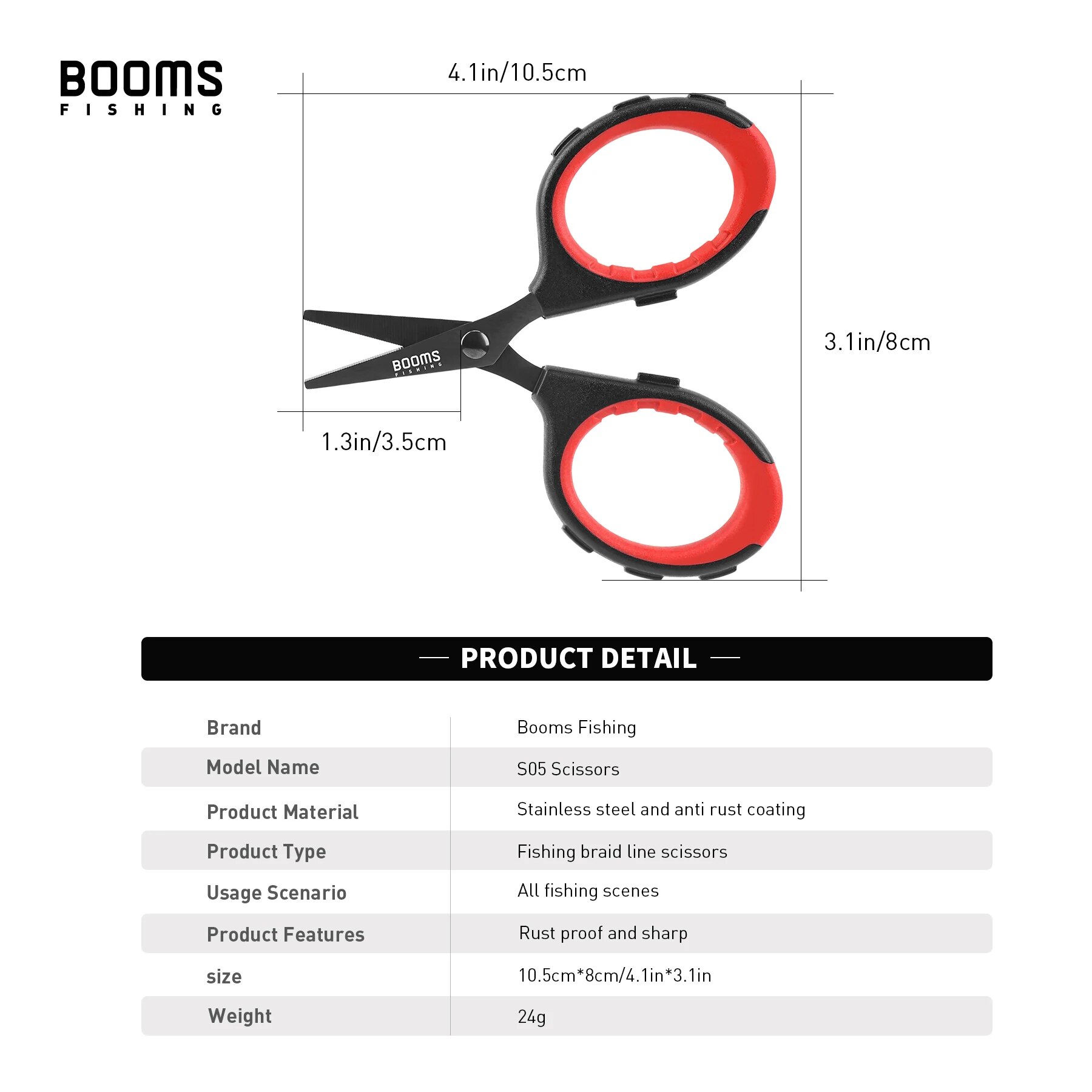 Booms Fishing S05 Braid Wire S - Baitcasting Reel recension och pris