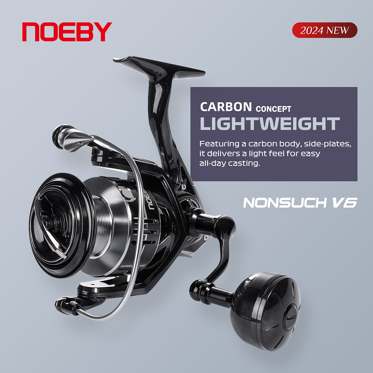 Noeby Carbon Spinning Fishing  - Surf Reel recension och pris