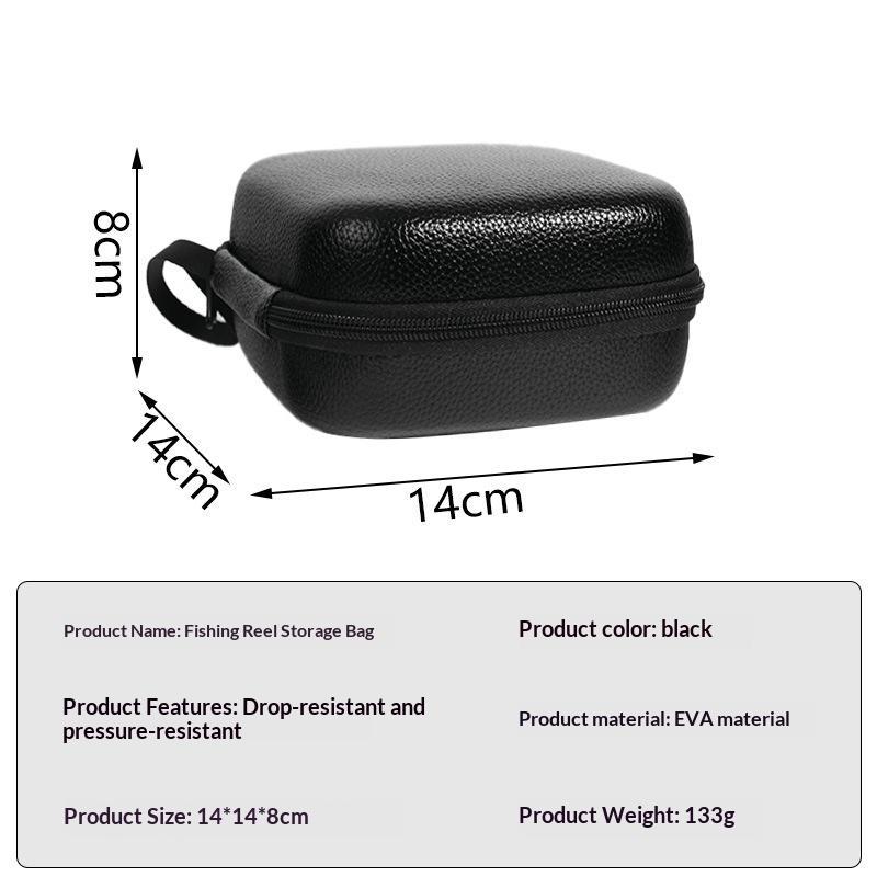 New Hard EVA Fishing Bag Spinn - Reel Cover recension och pris