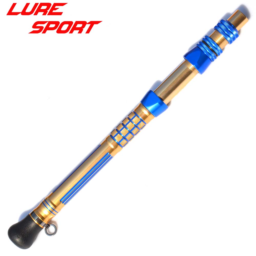 LURESPORT 40cm Gold and Blue L - Trolling Reel recension och pris