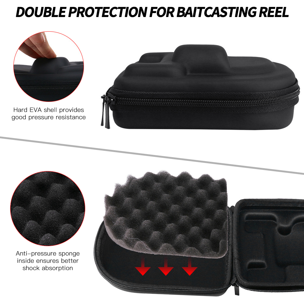Fishing Reel Protective Case W - Spincast Reel recension och pris