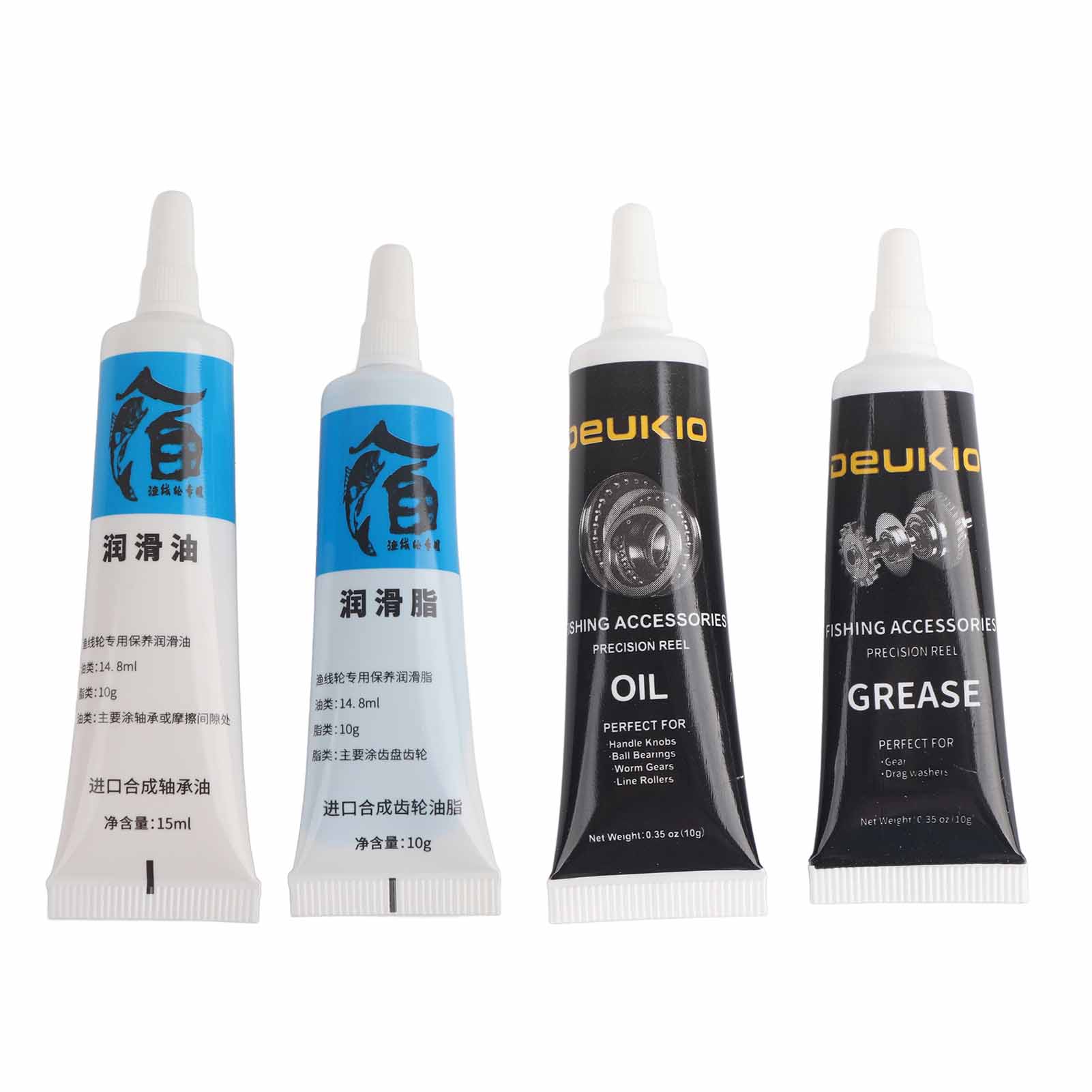 New 2Pcs Fishing Reel Oil and  - Reel Lubricant recension och pris