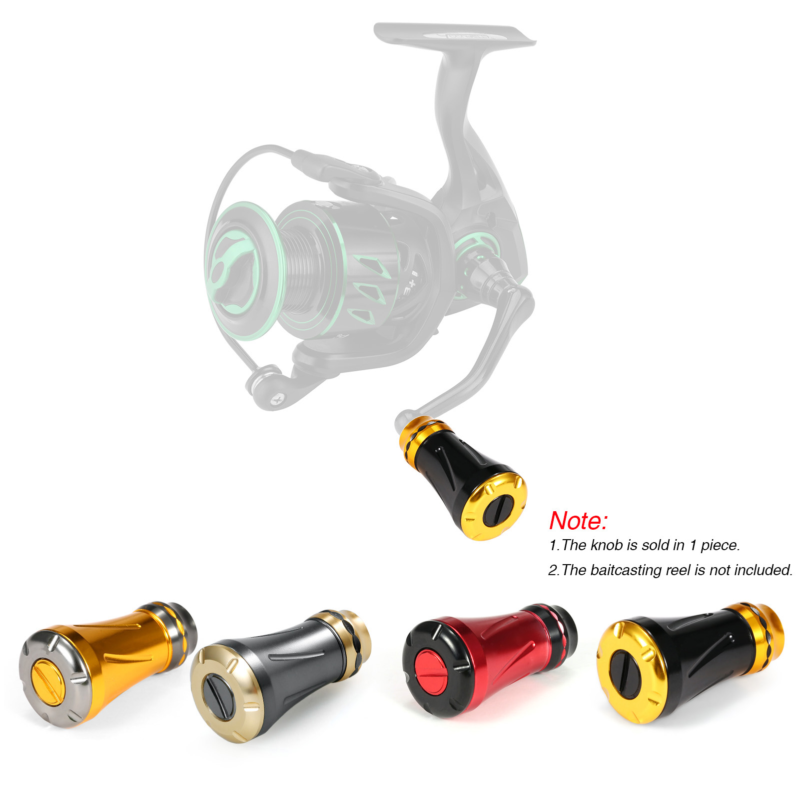 Lixada Fishing Reel Handle Kno - Reel Spare Spool recension och pris