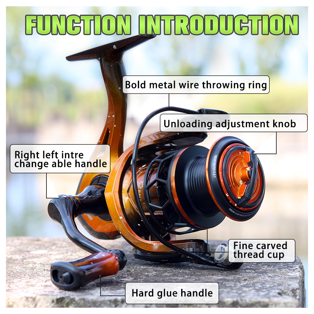 JOSBY Spinning Fishing Reel 10 - Ice Fishing Reel recension och pris