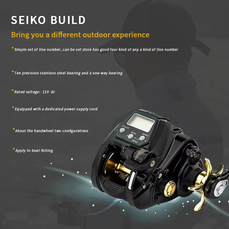 EZH3000/5000 Electric Wire Ree - Trolling Reel recension och pris