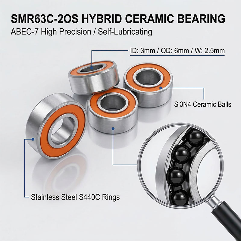 3pcs Fishing Reel Bearing 3x8x - Fly Reel recension och pris