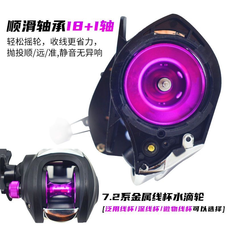 7 2 1 Gear Ratio Baitcasting R - Ice Fishing Reel recension och pris