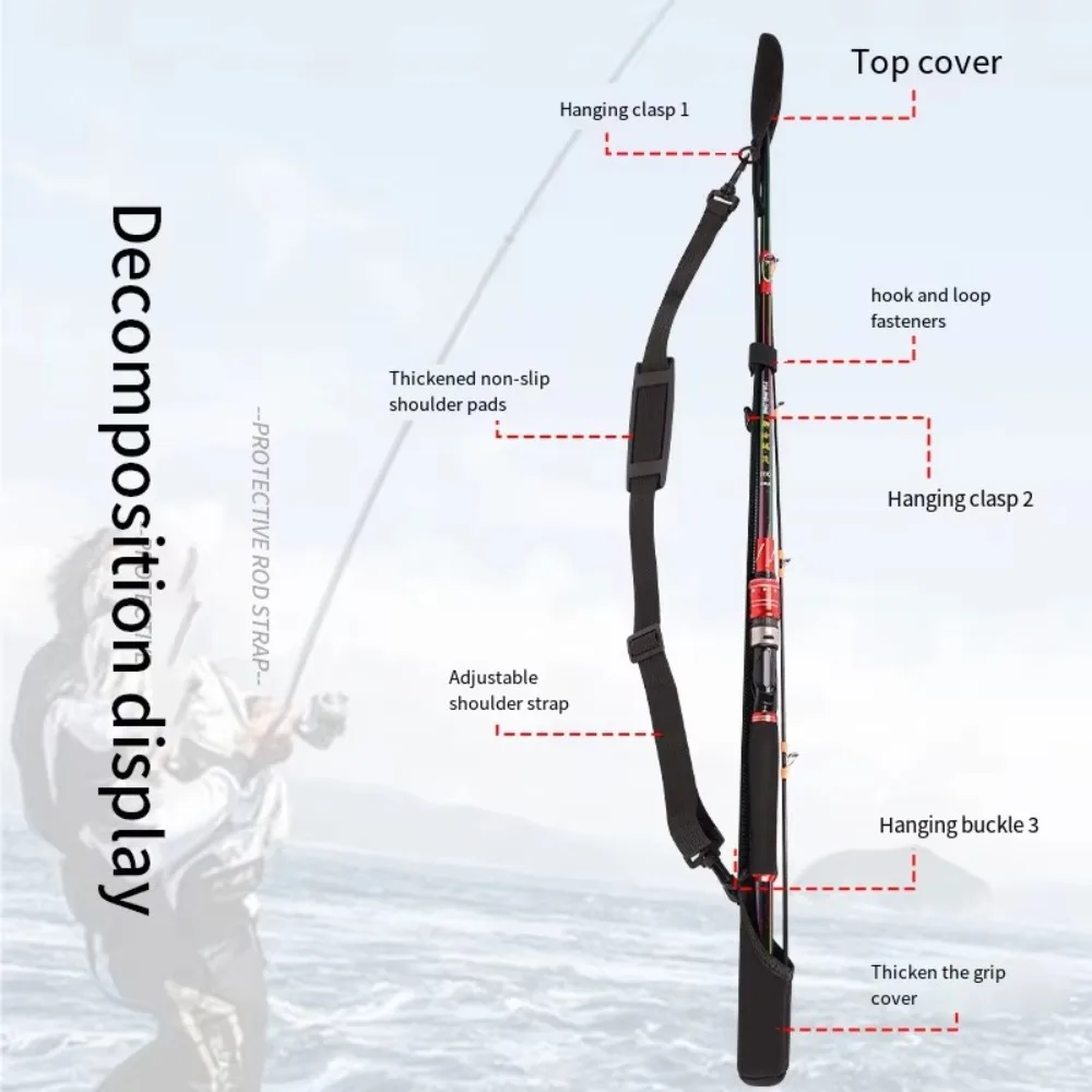 Adjustable Fishing Rod Storage - Reel Cover recension och pris