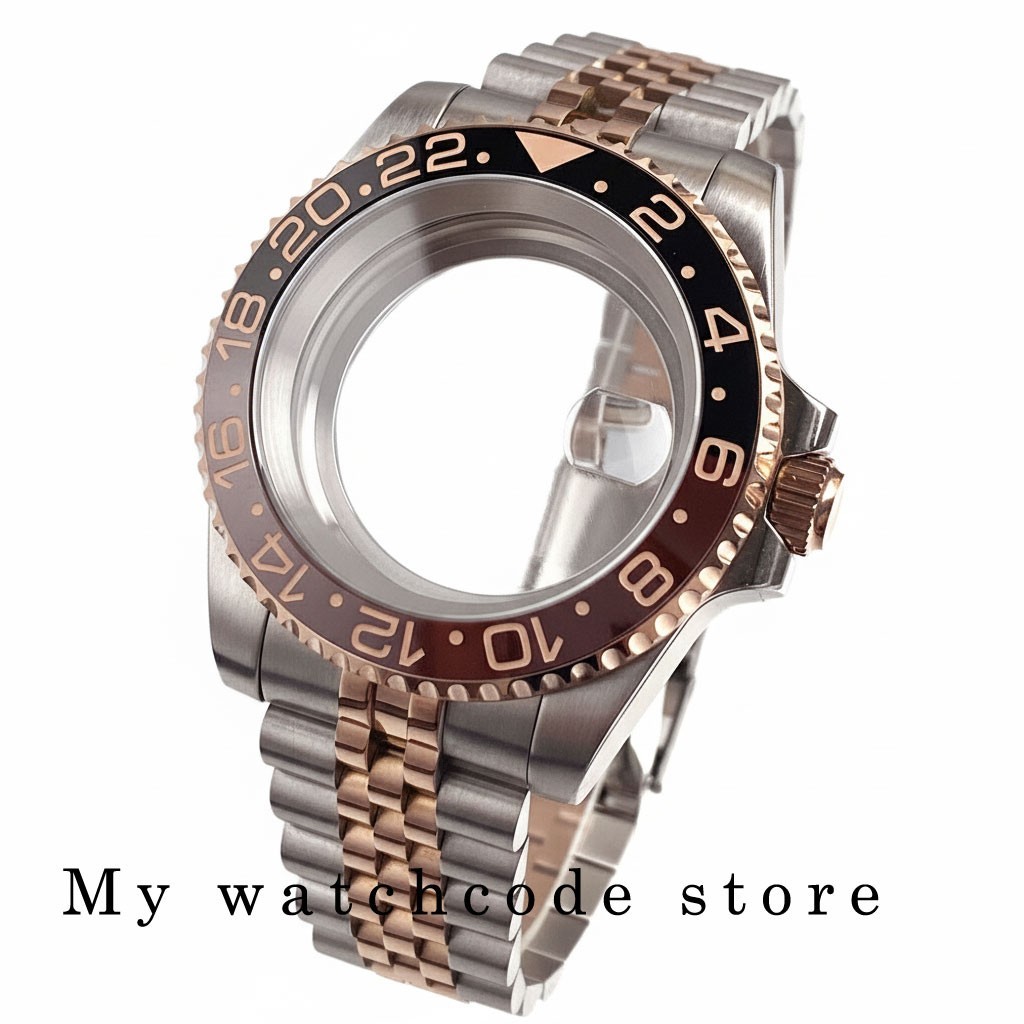 40mm Rootbeer Ceramic Bezel Sa - Reel Case recension och pris