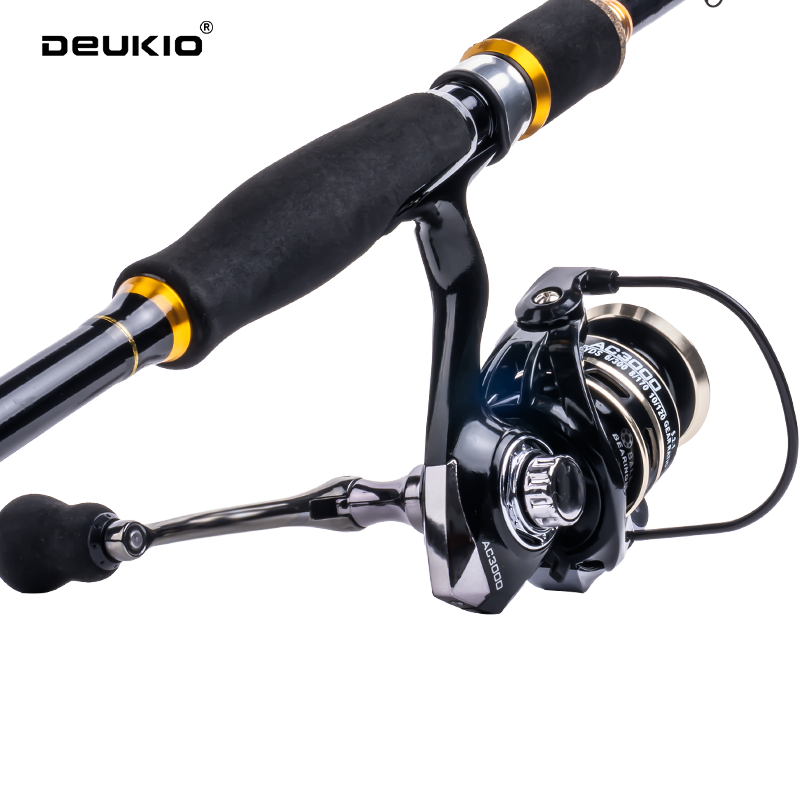 DEUKIO Fishing Rod Reel Combo  - Conventional Reel recension och pris
