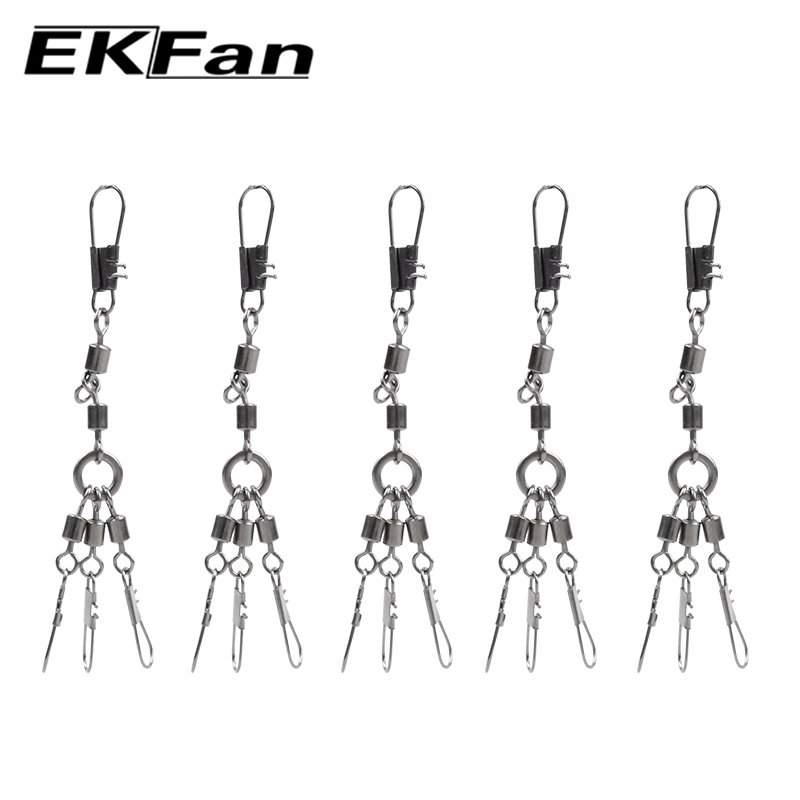 EKFan 5pcs Eight-shaped Ring C - Conventional Reel recension och pris